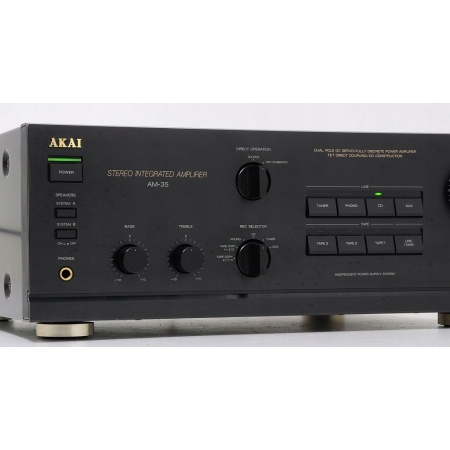 AKAI AM-35 POTĘŻNY WZMACNIACZ STEREO !