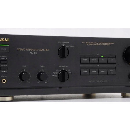 AKAI AM-35 POTĘŻNY WZMACNIACZ STEREO !