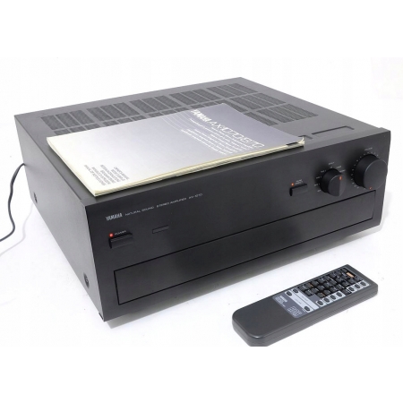 YAMAHA AX-1070 WZMACNIACZ STEREO TOP MODEL PILOT INSTRUKCJA !