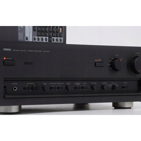 YAMAHA AX-1070 WZMACNIACZ STEREO TOP MODEL PILOT INSTRUKCJA !