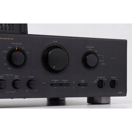 ONKYO INTEGRA A-8850 ZNAKOMITY WZMACNIACZ STEREO TOP MODEL PILOT !