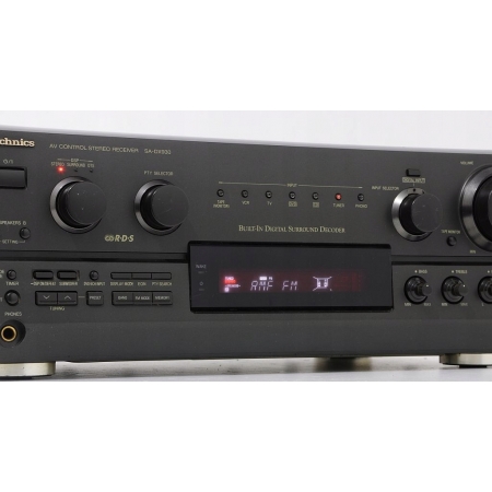 TECHNICS SA-DX930 FIRMOWY AMPLITUNER 5.1 DTS RDS !
