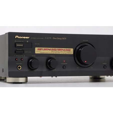 PIONEER A-407R SOLIDNY WZMACNIACZ STEREO !