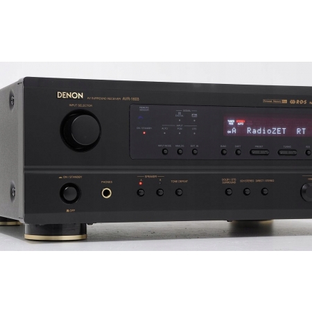 DENON AVR-1603 FIRMOWY AMPLITUNER 5.1 DTS RDS !