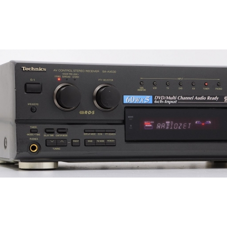 TECHNICS SA-AX530 ZNAKOMITY AMPLITUNER 5.1 RDS !