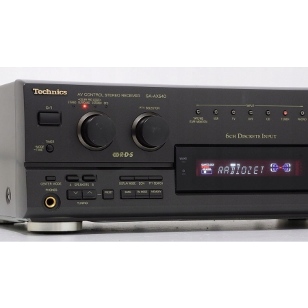 TECHNICS SA-AX540 ZNAKOMITY AMPLITUNER 5.1 RDS !