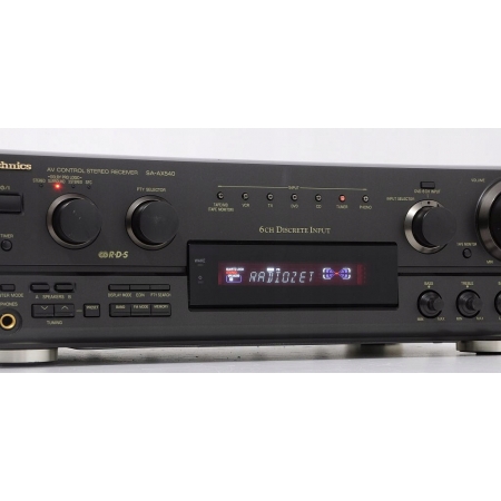 TECHNICS SA-AX540 ZNAKOMITY AMPLITUNER 5.1 RDS !