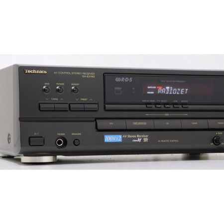 TECHNICS SA-EX140 FIRMOWY AMPLITUNER STEREO RDS