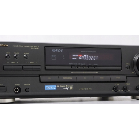 TECHNICS SA-EX140 FIRMOWY AMPLITUNER STEREO RDS