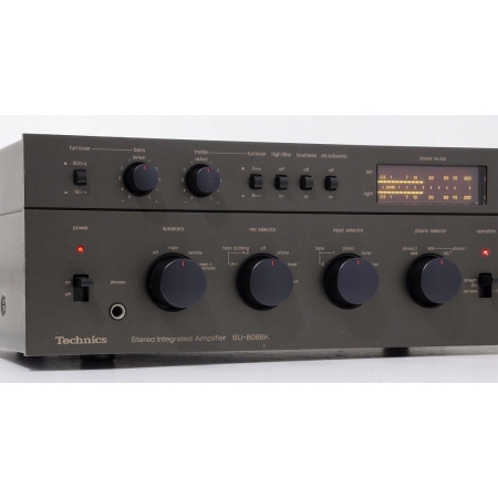 TECHNICS SU-8088K POTĘŻNY WZMACNIACZ STEREO KLASYK !