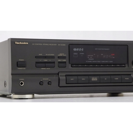TECHNICS SA-GX280 FIRMOWY AMPLITUNER STEREO RDS !