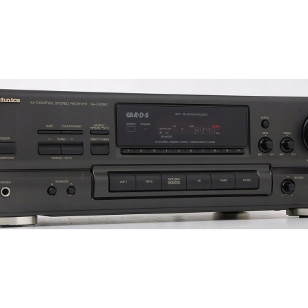 TECHNICS SA-GX280 FIRMOWY AMPLITUNER STEREO RDS !