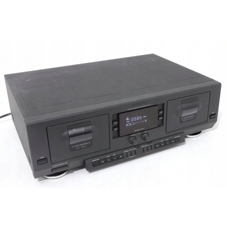 PHILIPS FC911 FIRMOWY DECK MAGNETOFON DWUKASETOWY !
