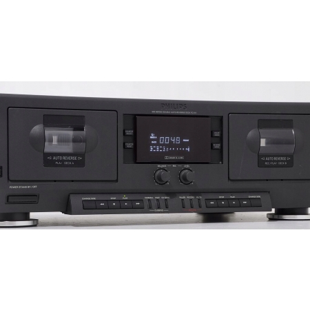 PHILIPS FC911 FIRMOWY DECK MAGNETOFON DWUKASETOWY !