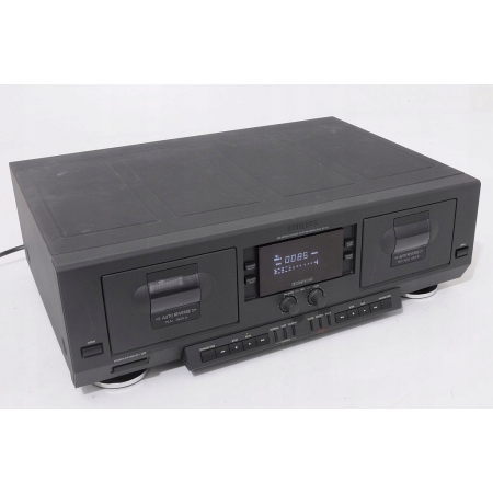 PHILIPS FC911 FIRMOWY DECK MAGNETOFON DWUKASETOWY !