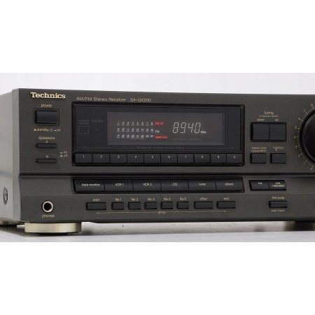 TECHNICS SA-GX200 FIRMOWY AMPLITUNER STEREO !