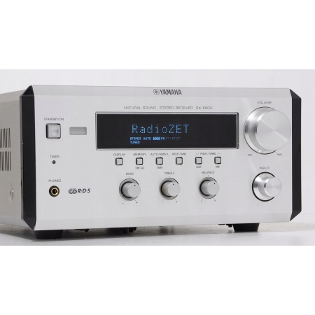 YAMAHA RX-E600 PIANO CRAFT AMPLITUNER STEREO 2.1 RDS !