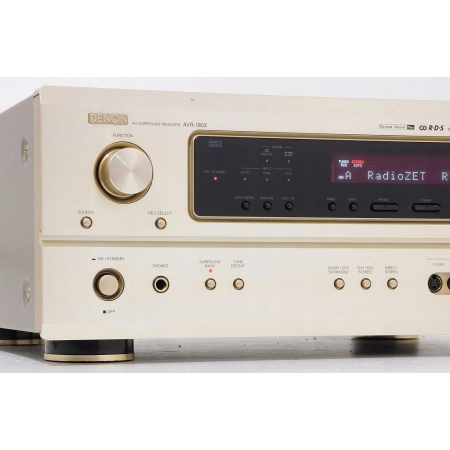 DENON AVR-1802 TOPOWY AMPLITUNER 6.1 DTS RDS !