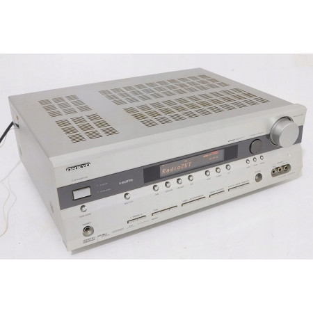 ONKYO TX-SR505E FIRMOWY AMPLITUNER 7.1 DTS RDS !