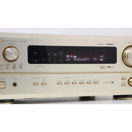DENON AVR-2802 TOPOWY AMPLITUNER 6.1 DTS RDS !