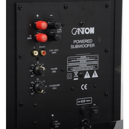 CANTON ZNAKOMITY ZESTAW SUBWOOFER + 5 GŁOŚNIKÓW !