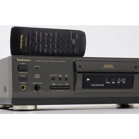 TECHNICS SL-PS670 ZNAKOMITY ODTWARZACZ CD PILOT !