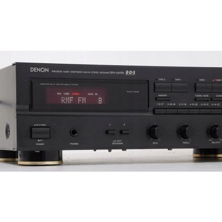 DENON DRA-545RD FIRMOWY AMPLITUNER STEREO RDS !