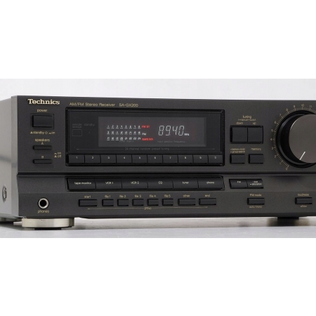 TECHNICS SA-GX200 FIRMOWY AMPLITUNER STEREO !