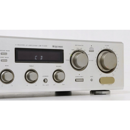 AKAI AM-V1200 ZNAKOMITY WZMACNIACZ STEREO / 5.1 !