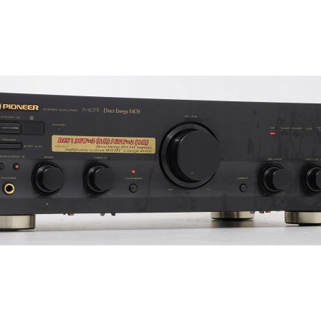 PIONEER A-407R SOLIDNY WZMACNIACZ STEREO !