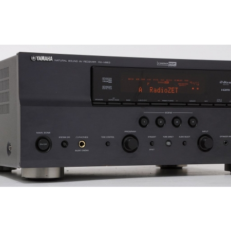 YAMAHA RX-V663 ZNAKOMITY AMPLITUNER 7.2 DTS RDS HDMI !