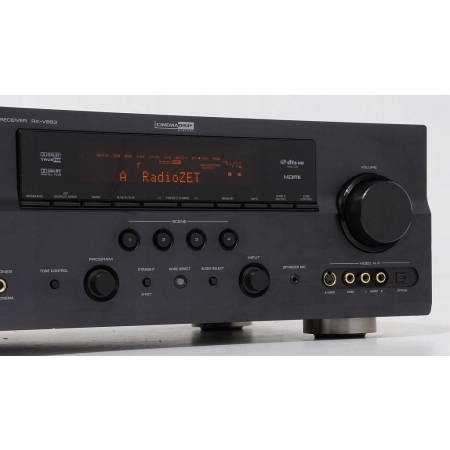 YAMAHA RX-V663 ZNAKOMITY AMPLITUNER 7.2 DTS RDS HDMI !