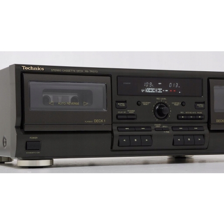 TECHNICS RS-TR373 FIRMOWY DECK MAGNETOFON DWUKASETOWY !