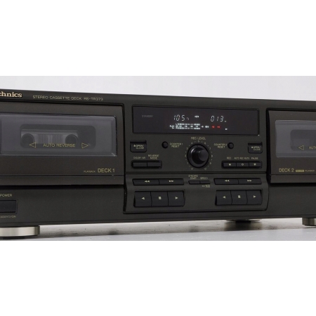 TECHNICS RS-TR373 FIRMOWY DECK MAGNETOFON DWUKASETOWY !