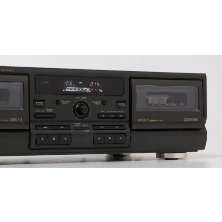 TECHNICS RS-TR373 FIRMOWY DECK MAGNETOFON DWUKASETOWY !