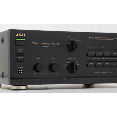 AKAI AM-35 POTĘŻNY WZMACNIACZ STEREO !