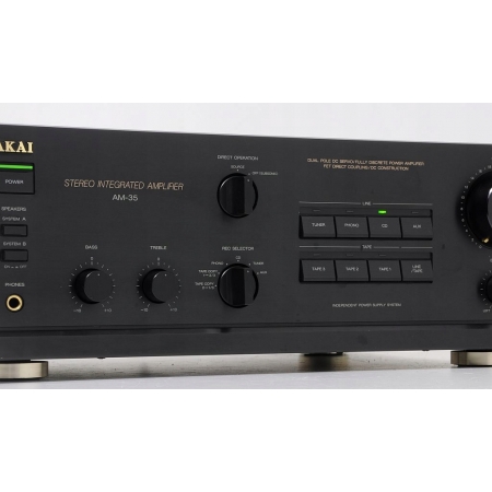AKAI AM-35 POTĘŻNY WZMACNIACZ STEREO !
