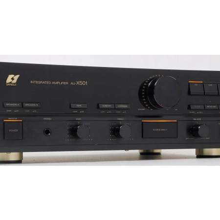 SANSUI AU-X501 ZNAKOMITY WZMACNIACZ STEREO TOP MODEL !