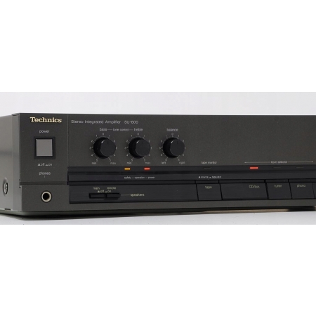 TECHNICS SU-600 SOLIDNY WZMACNIACZ STEREO !