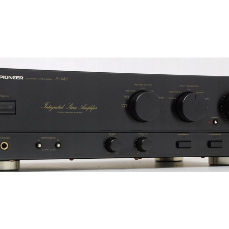 PIONEER A-449 REWELACYJNY WZMACNIACZ STEREO !