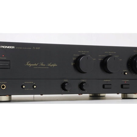 PIONEER A-449 REWELACYJNY WZMACNIACZ STEREO !