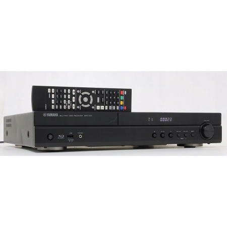 YAMAHA BRX-610 AMPLITUNER 5.1 Z WBUDOWANYM BLU-RAY HDMI USB PILOT !