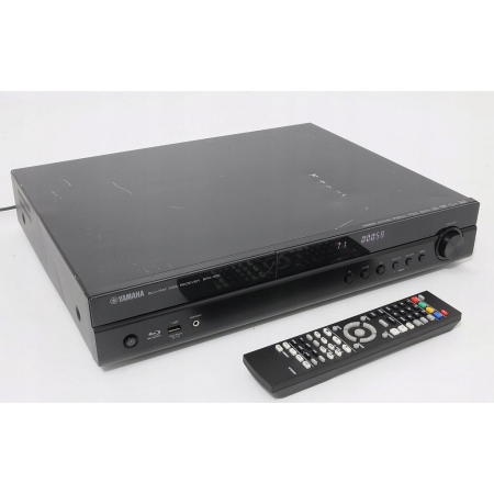 YAMAHA BRX-610 AMPLITUNER 5.1 Z WBUDOWANYM BLU-RAY HDMI USB PILOT !