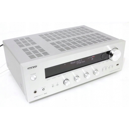 ONKYO TX-8050 SOLIDNY AMPLITUNER STEREO 2.1 WEJ CYFROWE USB DLNA