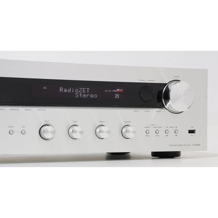 ONKYO TX-8050 SOLIDNY AMPLITUNER STEREO 2.1 WEJ CYFROWE USB DLNA