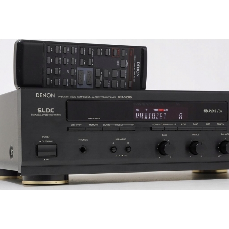 DENON DRA-385RD FIRMOWY AMPLITUNER STEREO RDS PILOT !