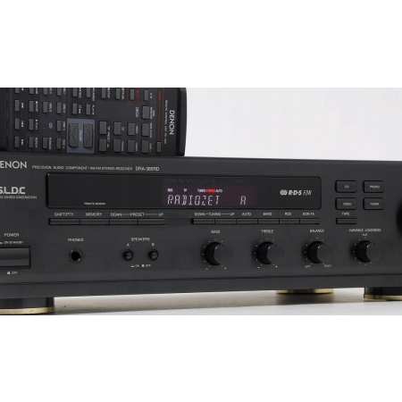 DENON DRA-385RD FIRMOWY AMPLITUNER STEREO RDS PILOT !