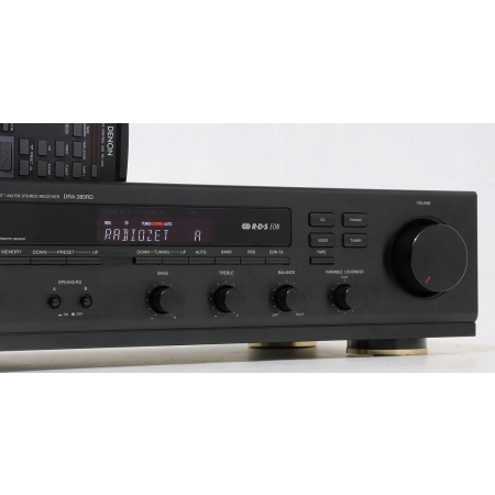 DENON DRA-385RD FIRMOWY AMPLITUNER STEREO RDS PILOT !