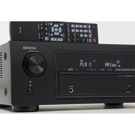 DENON AVR-X520BT AMPLITUNER 5.2 HDMI BLUETOOTH USB PILOT !