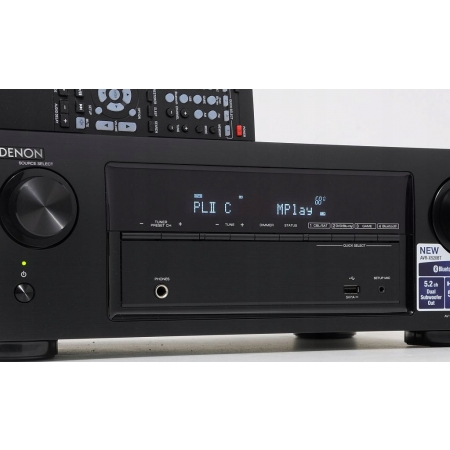 DENON AVR-X520BT AMPLITUNER 5.2 HDMI BLUETOOTH USB PILOT !